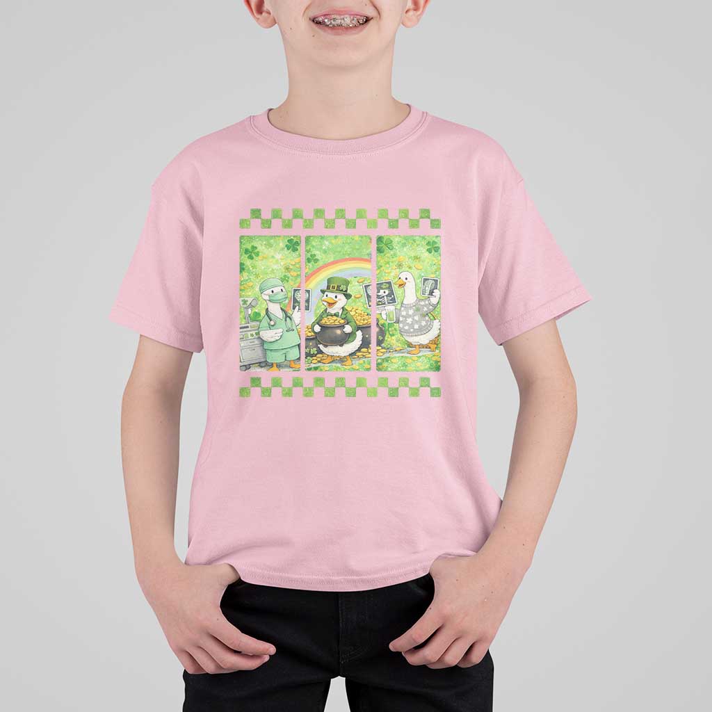 Funny Goose Radiologic Technologist T Shirt For Kid St Patricks Day Gift