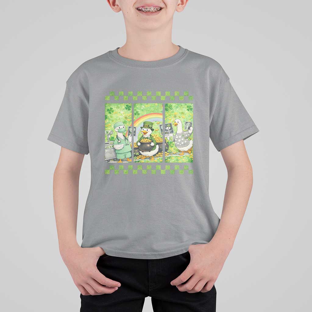 Funny Goose Radiologic Technologist T Shirt For Kid St Patricks Day Gift