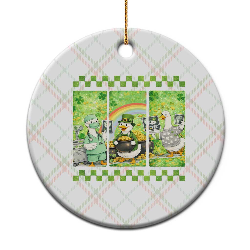 Funny Goose Radiologic Technologist Ceramic Ornament St Patricks Day Gift