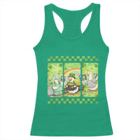 Funny Goose Radiologic Technologist Racerback Tank Top St Patricks Day Gift