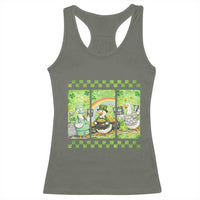 Funny Goose Radiologic Technologist Racerback Tank Top St Patricks Day Gift