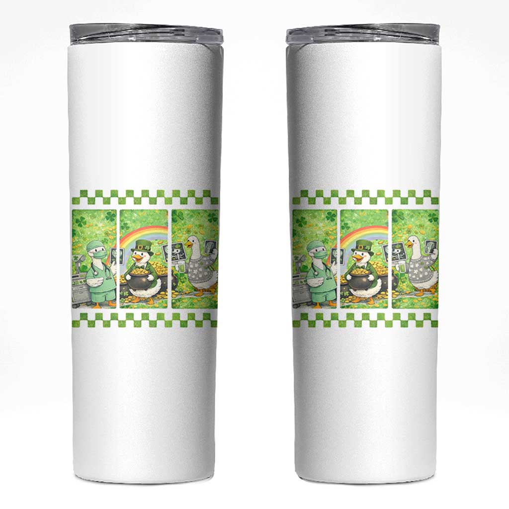 Funny Goose Radiologic Technologist Skinny Tumbler St Patricks Day Gift