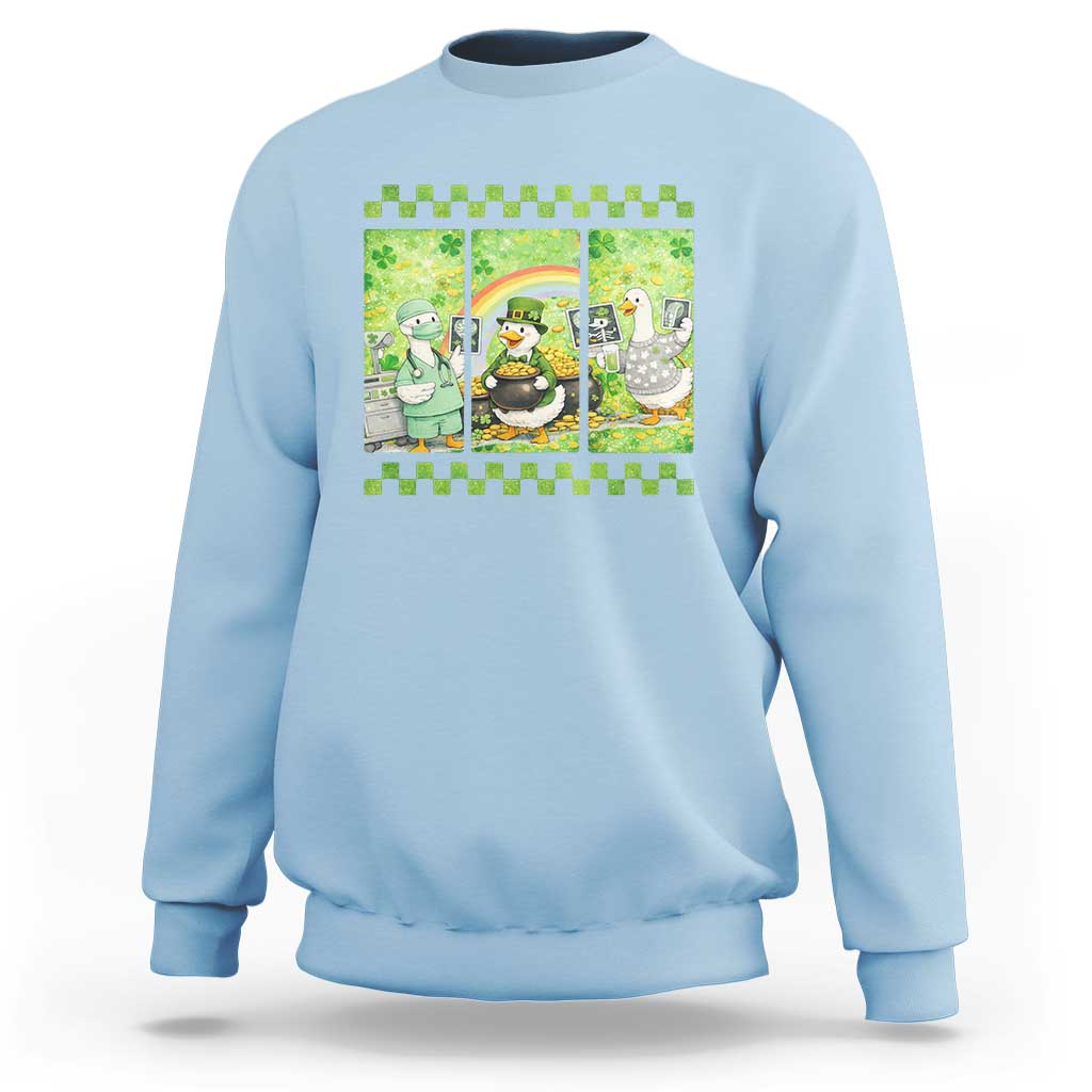 Funny Goose Radiologic Technologist Sweatshirt St Patricks Day Gift