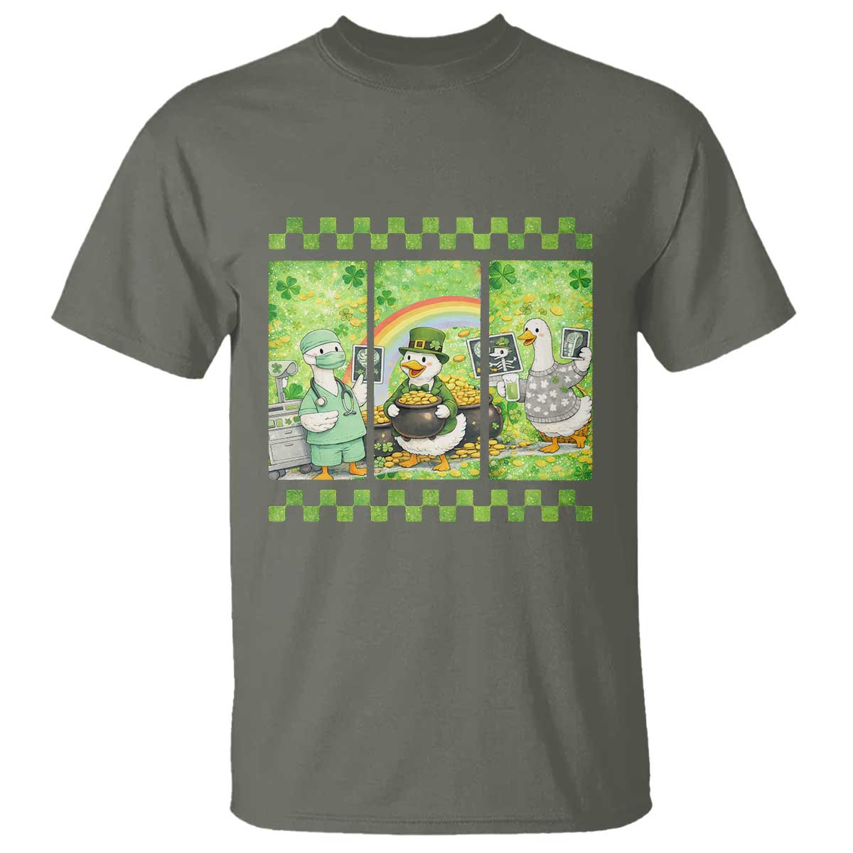 Funny Goose Radiologic Technologist T Shirt St Patricks Day Gift