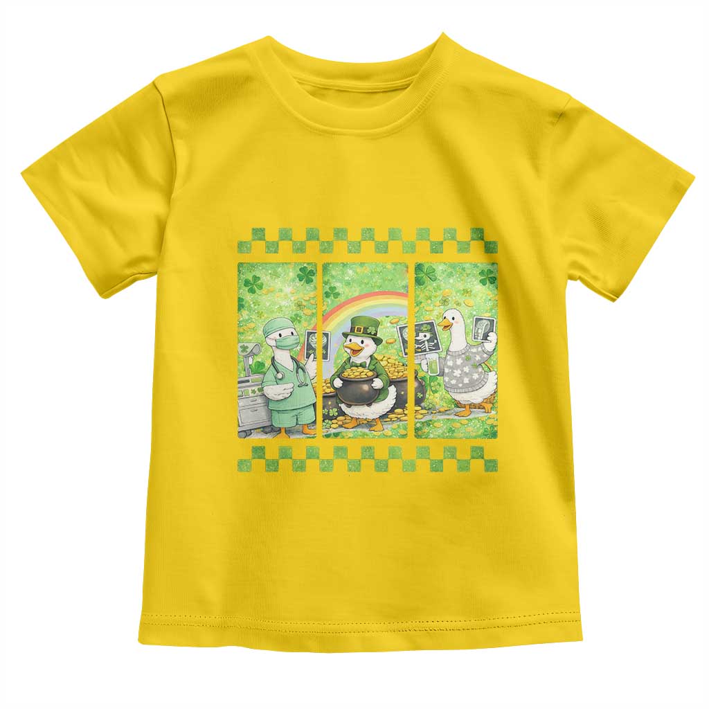 Funny Goose Radiologic Technologist Toddler T Shirt St Patricks Day Gift