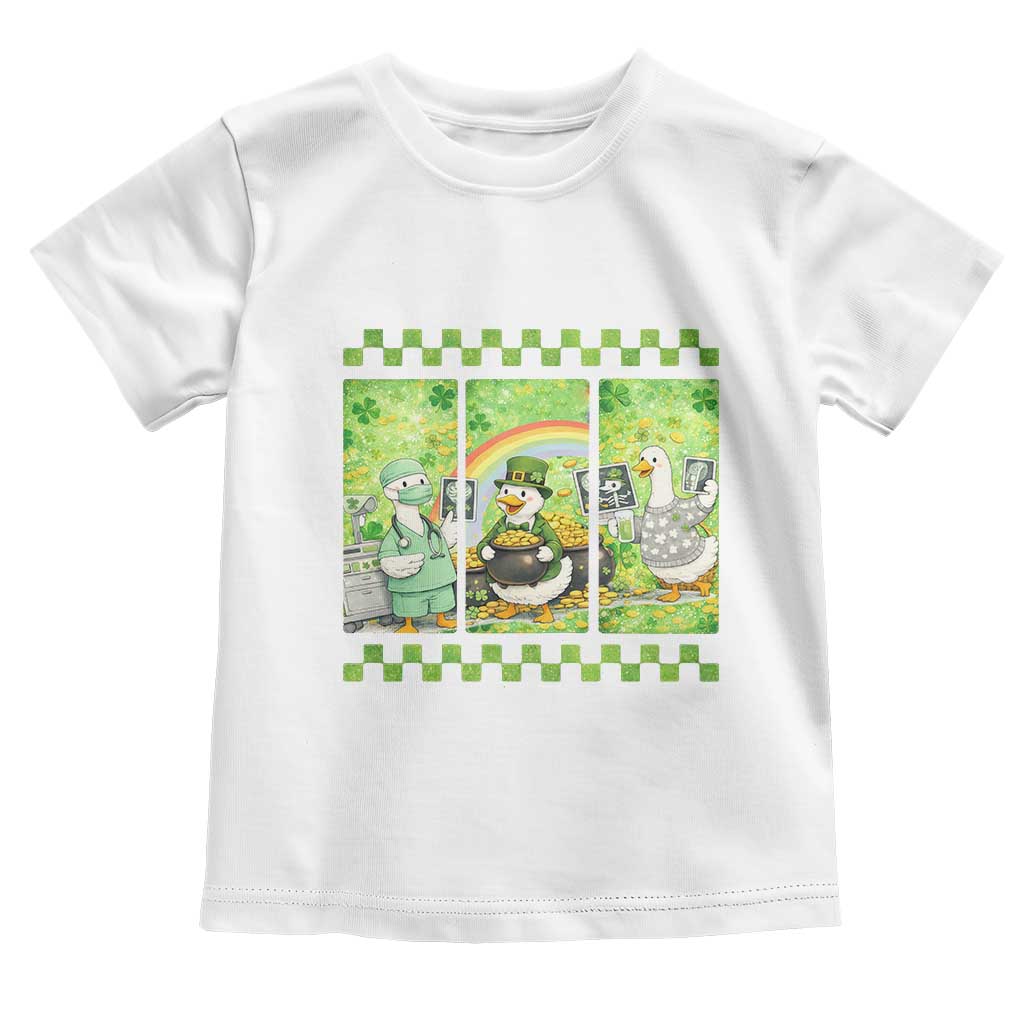 Funny Goose Radiologic Technologist Toddler T Shirt St Patricks Day Gift