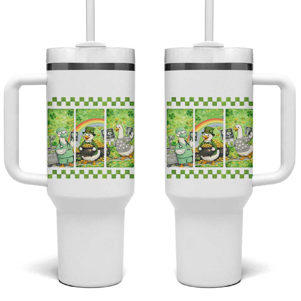 Funny Goose Radiologic Technologist Tumbler With Handle St Patricks Day Gift