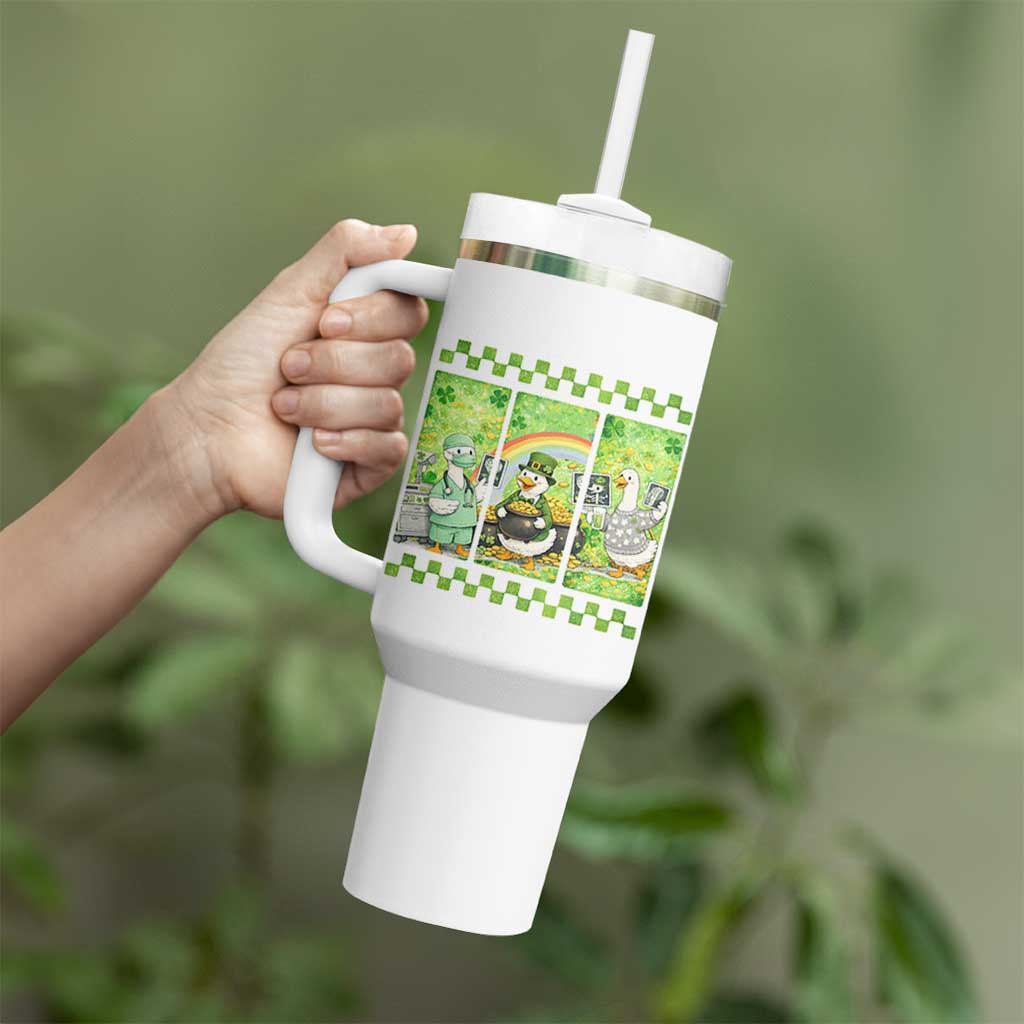 Funny Goose Radiologic Technologist Tumbler With Handle St Patricks Day Gift