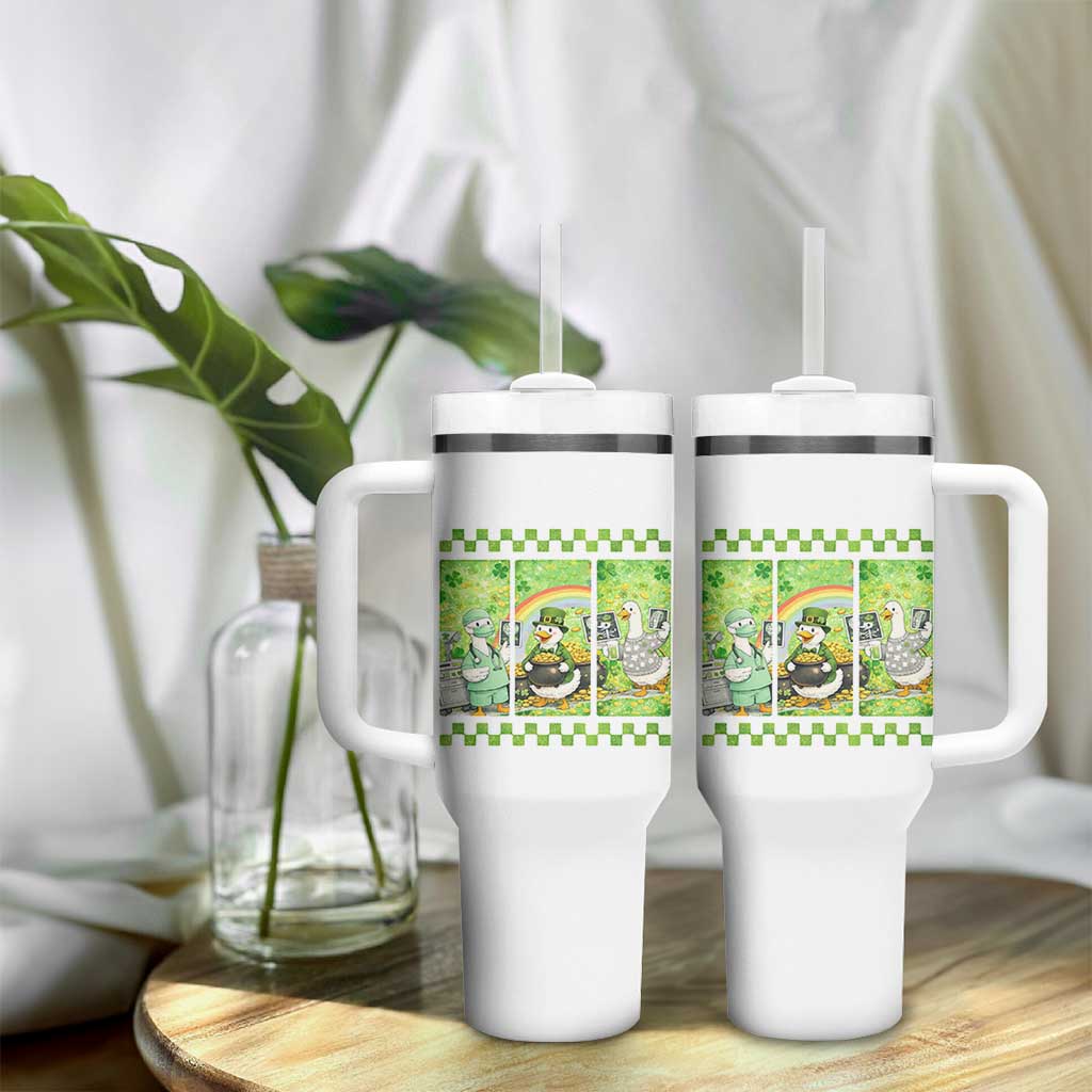 Funny Goose Radiologic Technologist Tumbler With Handle St Patricks Day Gift