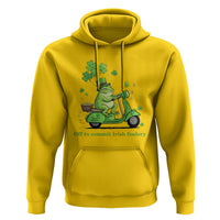 Funny Irish Frog Off To Commit Foolery Hoodie St Patricks Day Gift