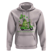 Funny Irish Frog Off To Commit Foolery Hoodie St Patricks Day Gift