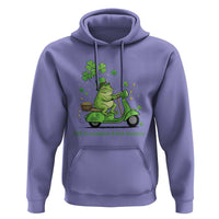 Funny Irish Frog Off To Commit Foolery Hoodie St Patricks Day Gift