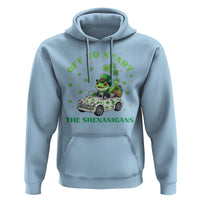 Off To Start The Shenanigans Hoodie St Patricks Day Frog