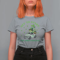 Off To Start The Shenanigans T Shirt For Women St Patricks Day Frog