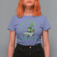 Off To Start The Shenanigans T Shirt For Women St Patricks Day Frog