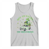 Off To Start The Shenanigans Tank Top St Patricks Day Frog