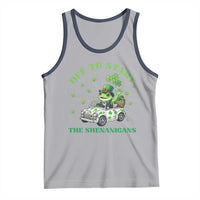 Off To Start The Shenanigans Tank Top St Patricks Day Frog