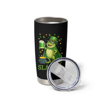 Funny Slainte Irish Frog Beer St Patricks Day Tumbler Cup