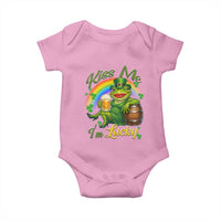 Funny Kiss Me I Am Lucky Baby Onesie St Patricks Day Frog