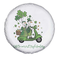 Funny Silly Irish Goose Spare Tire Cover Off To Commit Irish Foolery