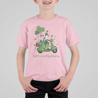 Funny Silly Irish Goose T Shirt For Kid Off To Commit Irish Foolery