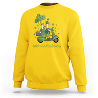 Funny Silly Irish Goose Sweatshirt Off To Commit Irish Foolery