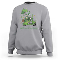 Funny Silly Irish Goose Sweatshirt Off To Commit Irish Foolery