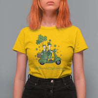 Funny Silly Irish Goose T Shirt For Women Off To Commit Irish Foolery