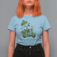 Funny Silly Irish Goose T Shirt For Women Off To Commit Irish Foolery