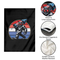 Funny Patriotic Mothman Garden Flag West Virginia Cryptid Lover Gift