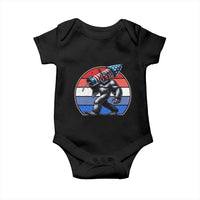 Funny Patriotic Mothman Baby Onesie West Virginia Cryptid Lover Gift
