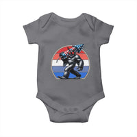 Funny Patriotic Mothman Baby Onesie West Virginia Cryptid Lover Gift