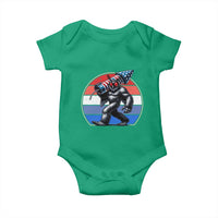 Funny Patriotic Mothman Baby Onesie West Virginia Cryptid Lover Gift