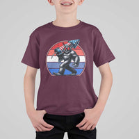 Funny Patriotic Mothman T Shirt For Kid West Virginia Cryptid Lover Gift