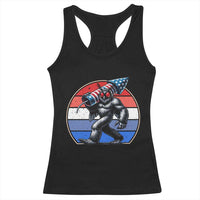 Funny Patriotic Mothman Racerback Tank Top West Virginia Cryptid Lover Gift