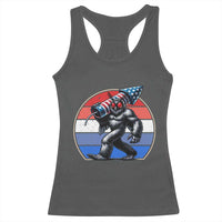 Funny Patriotic Mothman Racerback Tank Top West Virginia Cryptid Lover Gift