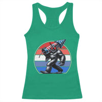 Funny Patriotic Mothman Racerback Tank Top West Virginia Cryptid Lover Gift