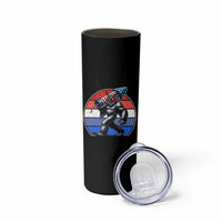 Funny Patriotic Mothman Skinny Tumbler West Virginia Cryptid Lover Gift
