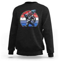 Funny Patriotic Mothman Sweatshirt West Virginia Cryptid Lover Gift