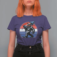 Funny Patriotic Mothman T Shirt For Women West Virginia Cryptid Lover Gift