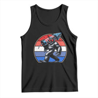 Funny Patriotic Mothman Tank Top West Virginia Cryptid Lover Gift