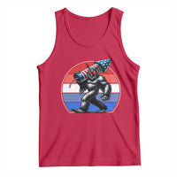 Funny Patriotic Mothman Tank Top West Virginia Cryptid Lover Gift