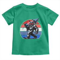 Funny Patriotic Mothman Toddler T Shirt West Virginia Cryptid Lover Gift