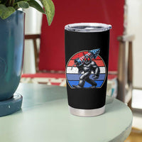 Funny Patriotic Mothman Tumbler Cup West Virginia Cryptid Lover Gift