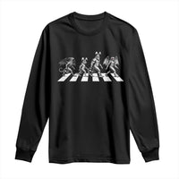Funny Easter Cryptid Walk Long Sleeve Shirt Bigfoot Mothman Jersey Devil Chupacabra