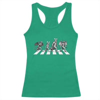 Funny Easter Cryptid Walk Racerback Tank Top Bigfoot Mothman Jersey Devil Chupacabra