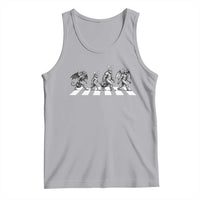 Funny Easter Cryptid Walk Tank Top Bigfoot Mothman Jersey Devil Chupacabra