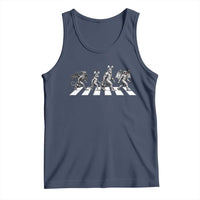 Funny Easter Cryptid Walk Tank Top Bigfoot Mothman Jersey Devil Chupacabra