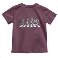 Funny Easter Cryptid Walk Toddler T Shirt Bigfoot Mothman Jersey Devil Chupacabra