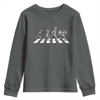 Funny Easter Cryptid Walk Youth Sweatshirt Bigfoot Mothman Jersey Devil Chupacabra